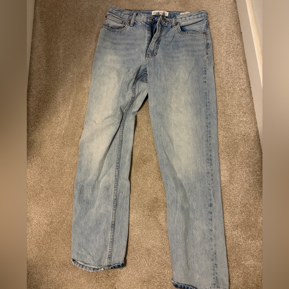 Romy Light Blue Straight Leg Jeans